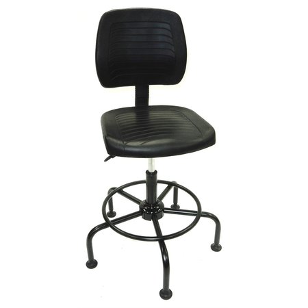 LDS INDUSTRIES Chair, Workbench Industrial Polyurethane, Welded Foot-Low 1010581